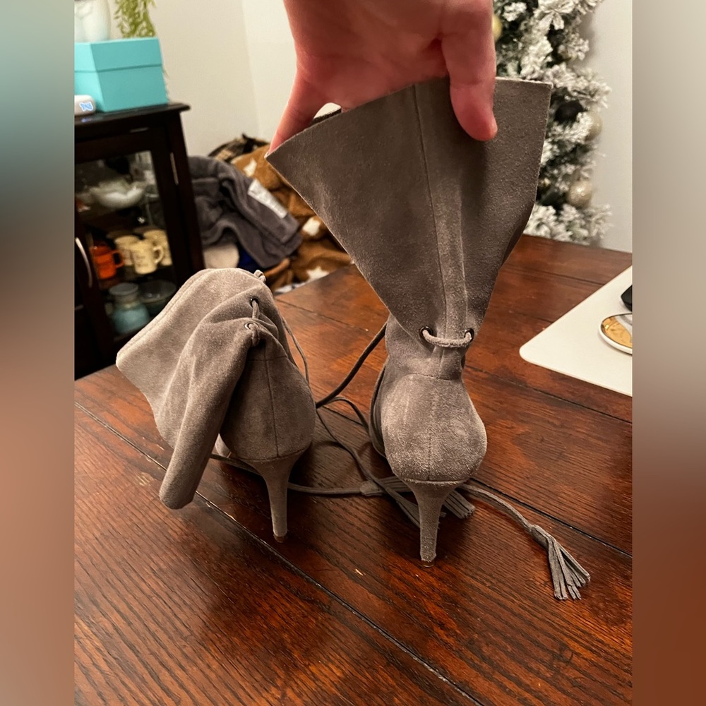 Suede booties - Picture 6 of 7